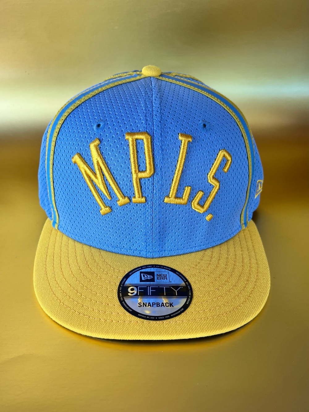 New Era MPLS Lakers Rare Road Uniform HWC 9FIFTY Snapback Hat